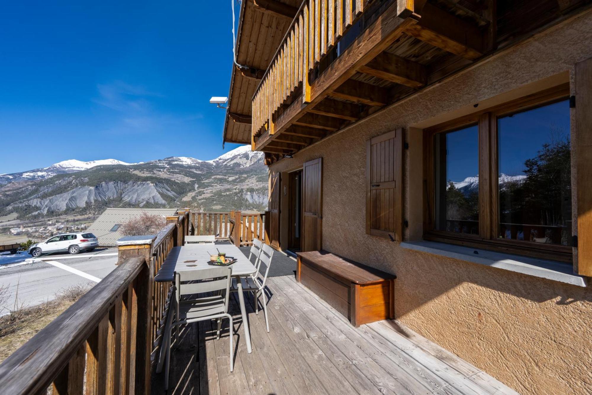 Parenthese Alpine - Poele A Bois - Calme - Parking Villa Enchastrayes Exterior photo